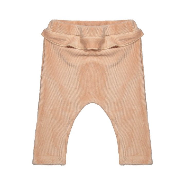Riffle Baggy Pants Pax Rib Pink - Newborn Meisjes Broek Roze 1