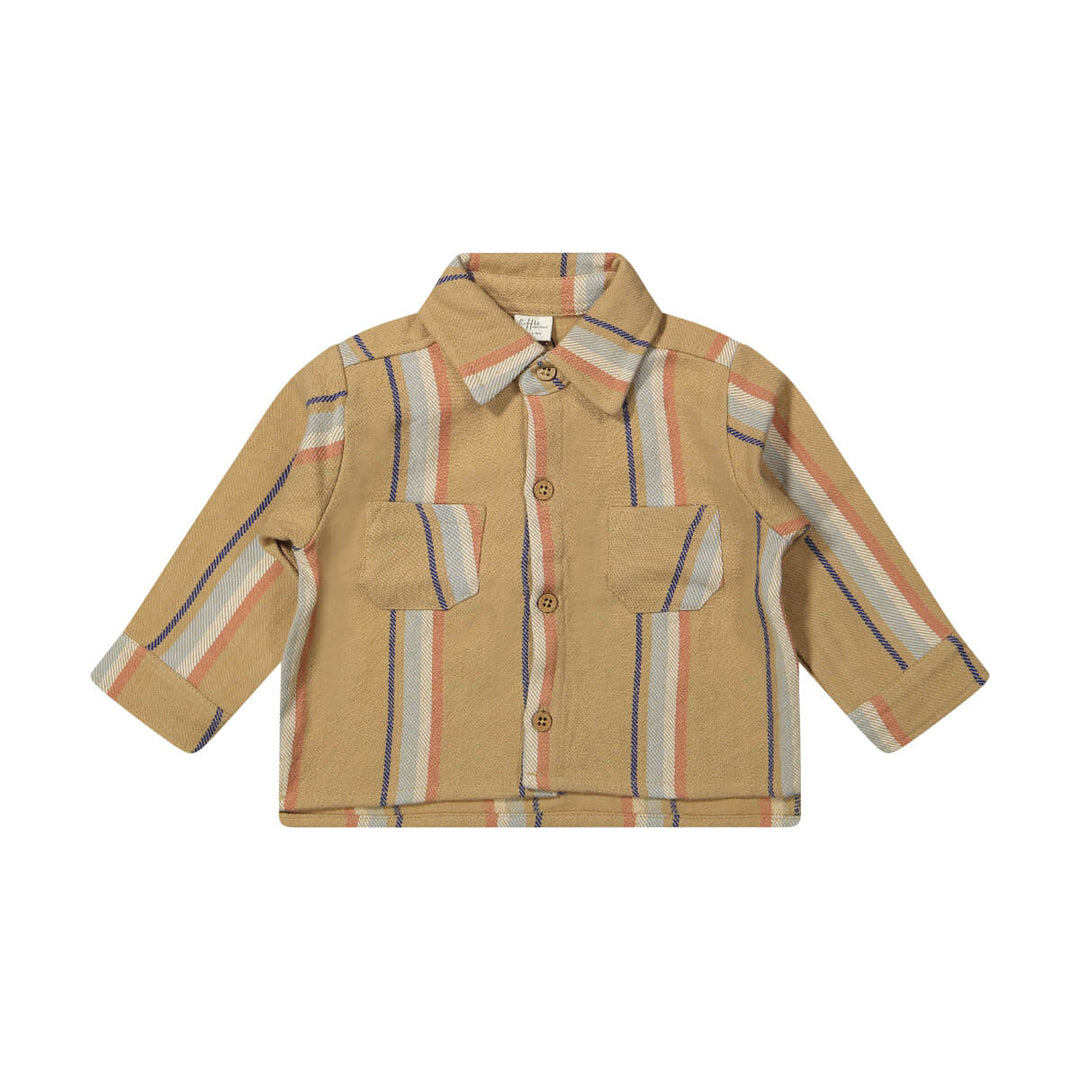 Riffle Blouse Calvin Woven Stripe - Kinder Blouse 1