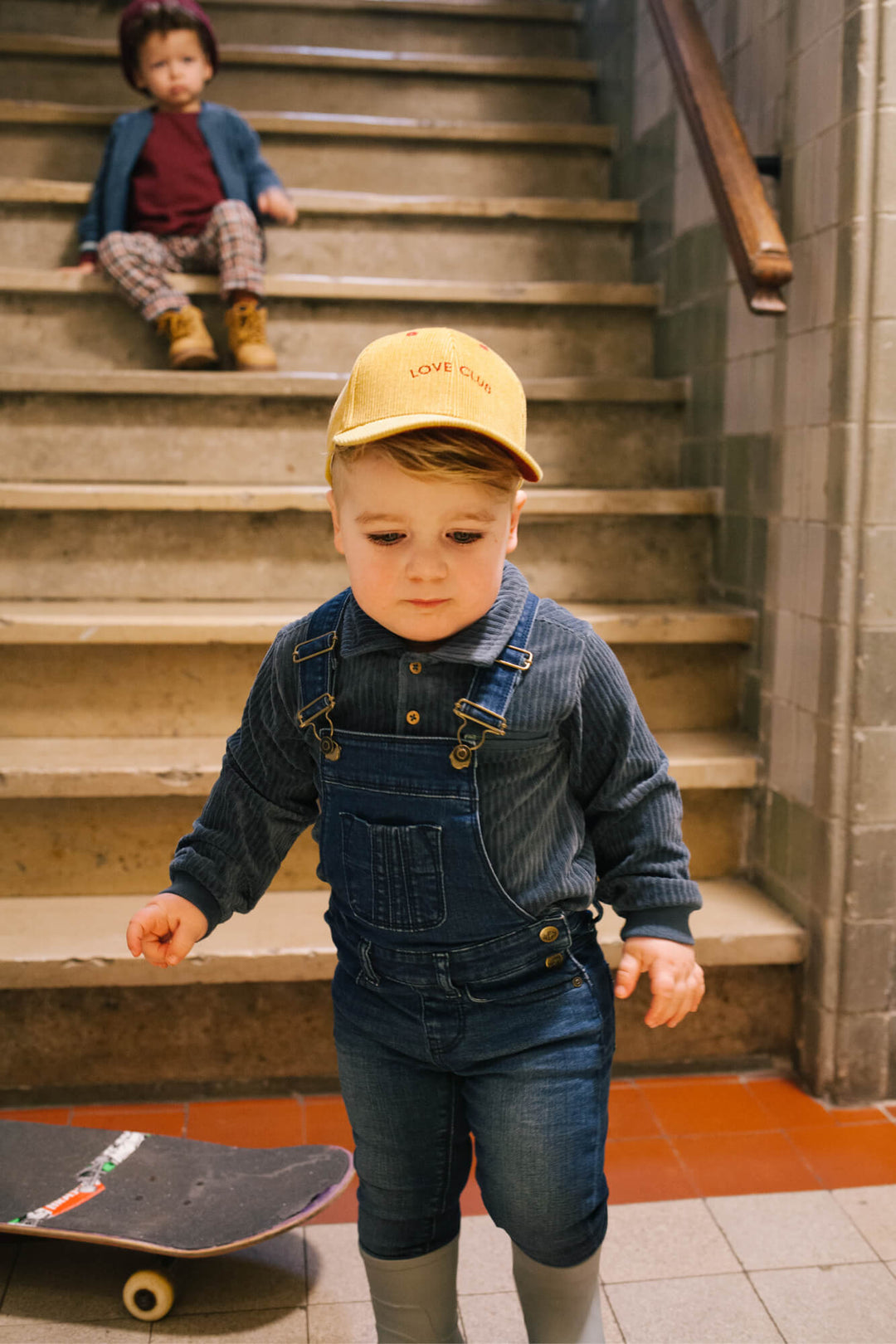 Riffle Jumpsuit Jeans Blue Unisex Tuinbroek Donkerblauw – Bee