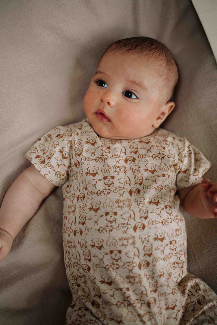 Riffle Suit Shortsleeve Gael Small Dogs - Newborn Onesie 2