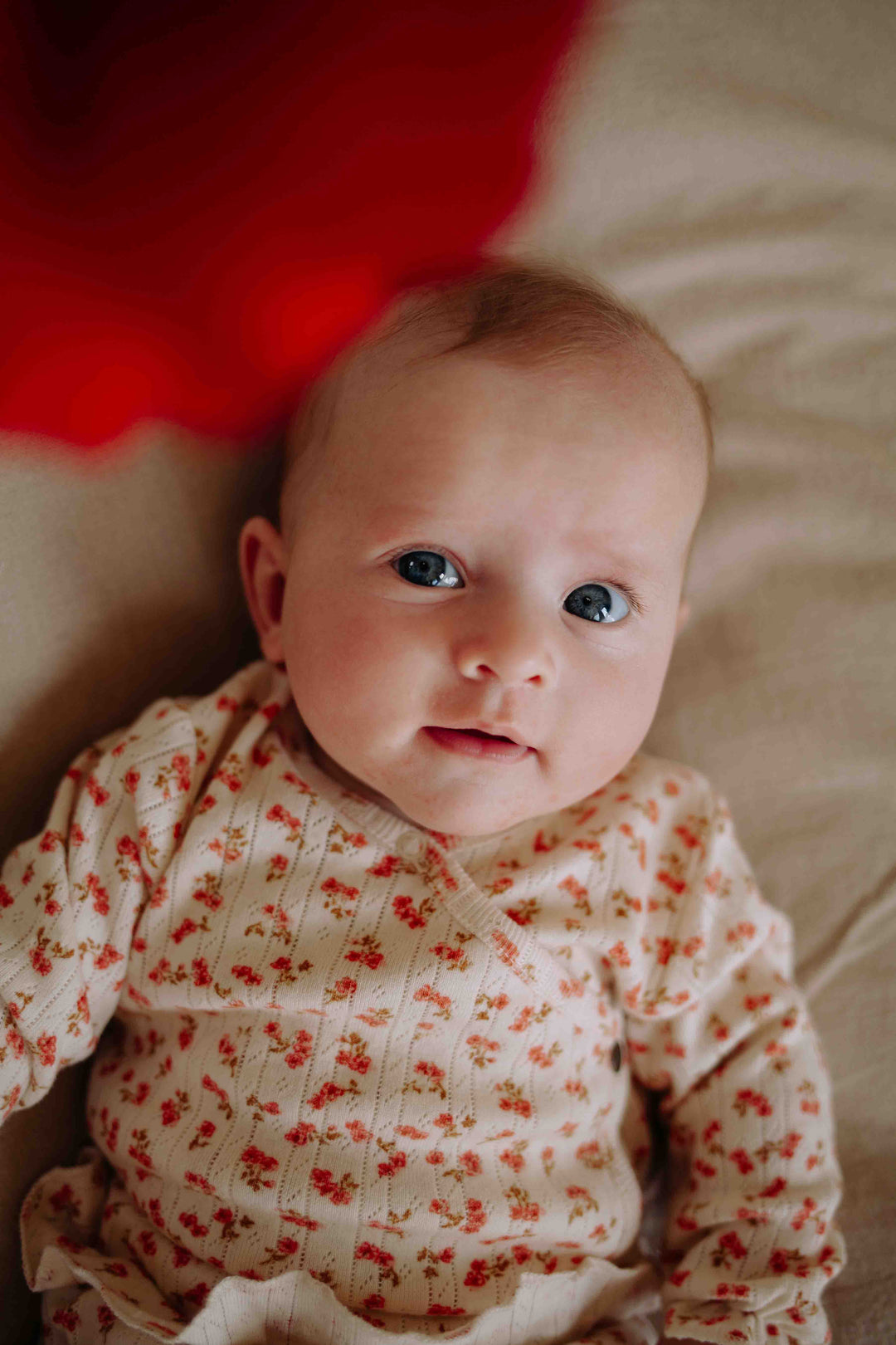 Riffle Turn Over Top Nova Pointelle Blossom - Baby Shirtje 4