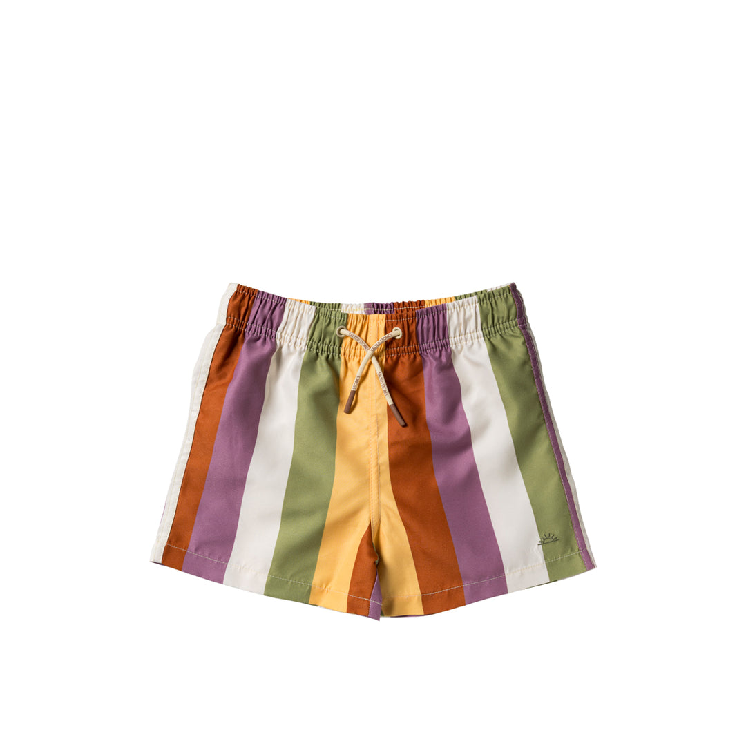 Salted Stories Multi Stripe Swim Shorts - Jongens Zwembroek 1