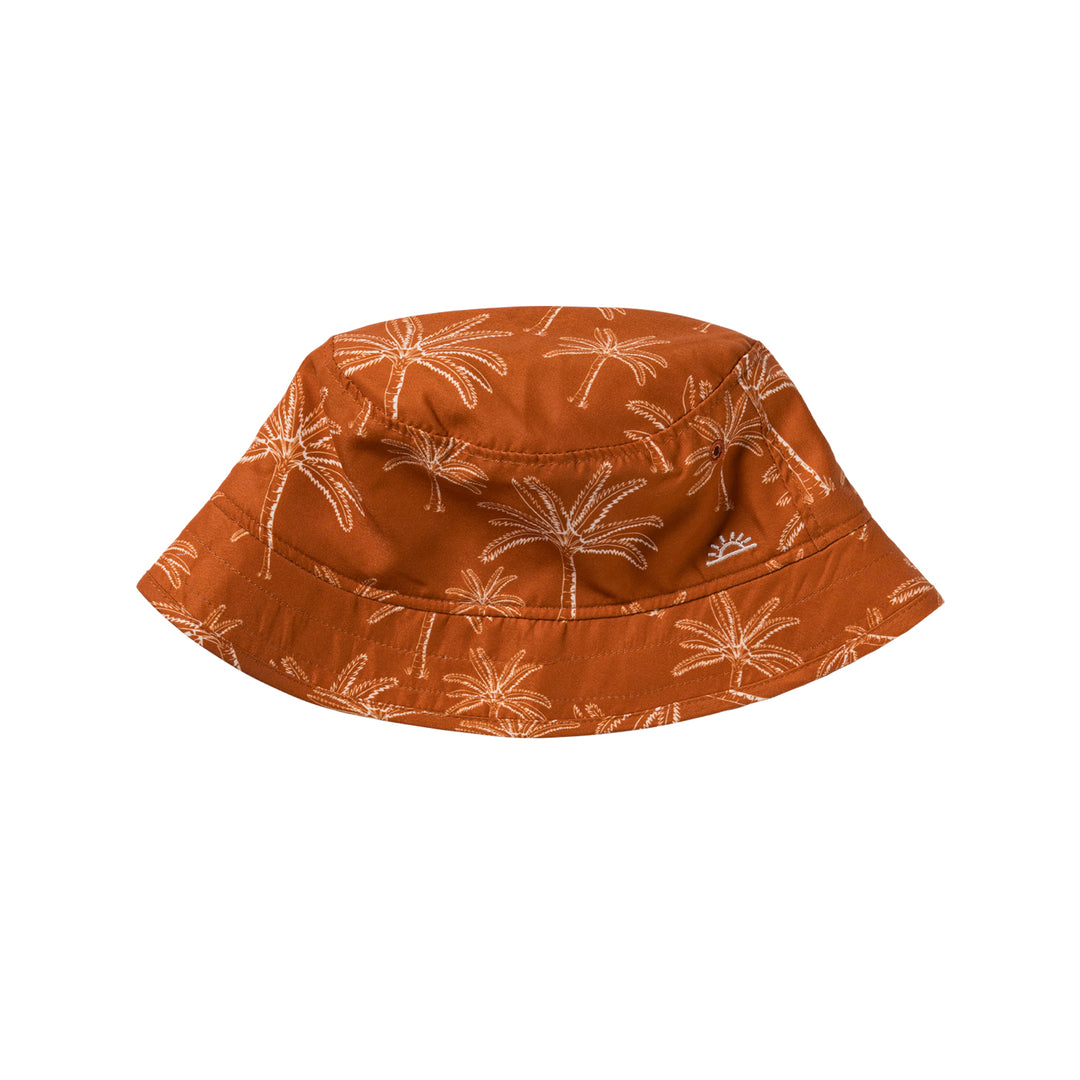 Salted Stories Palms Bucket Hat - Zomerhoedje - Bruin 1