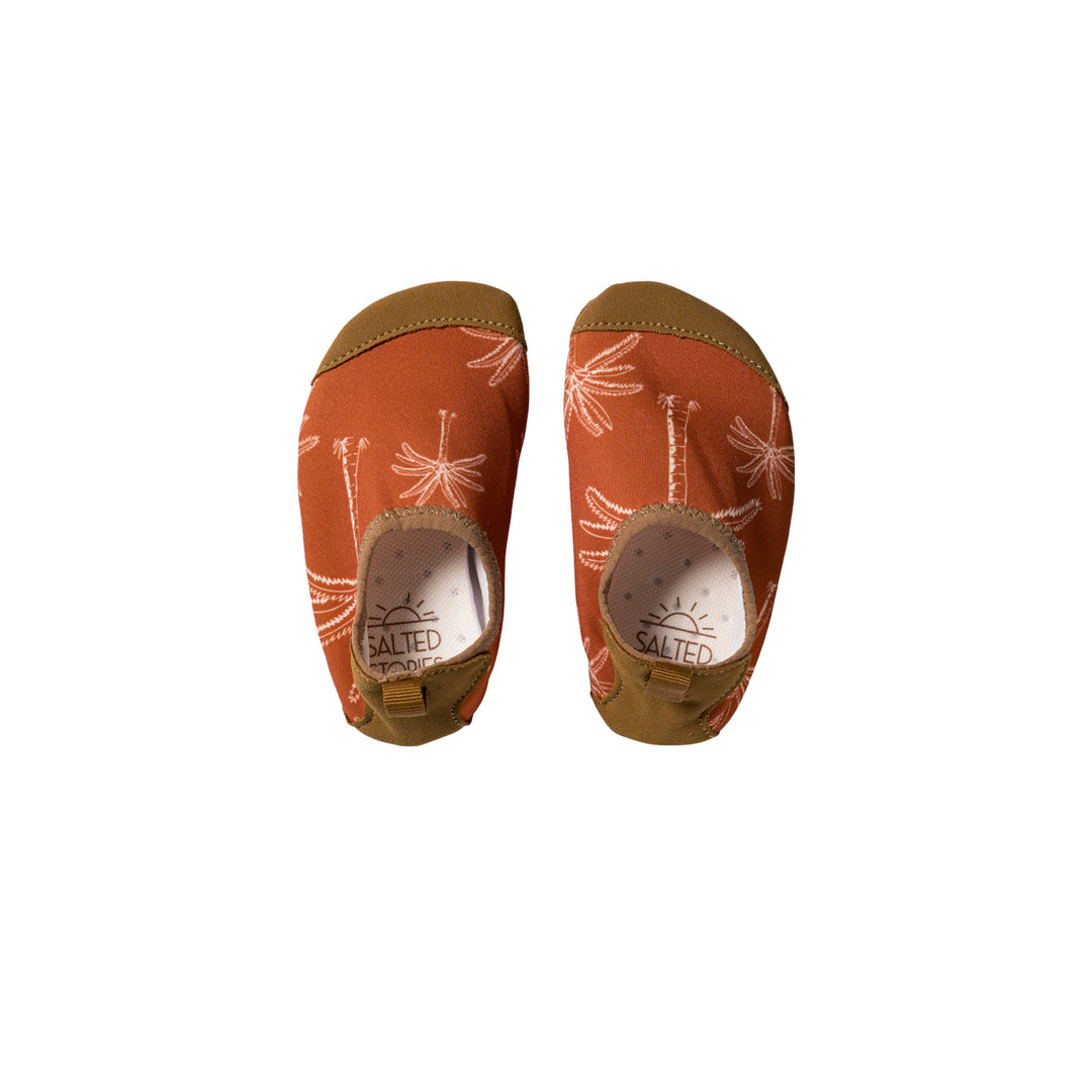 Salted Stories Palms Water Shoes - Unisex Waterschoen Bruin 1