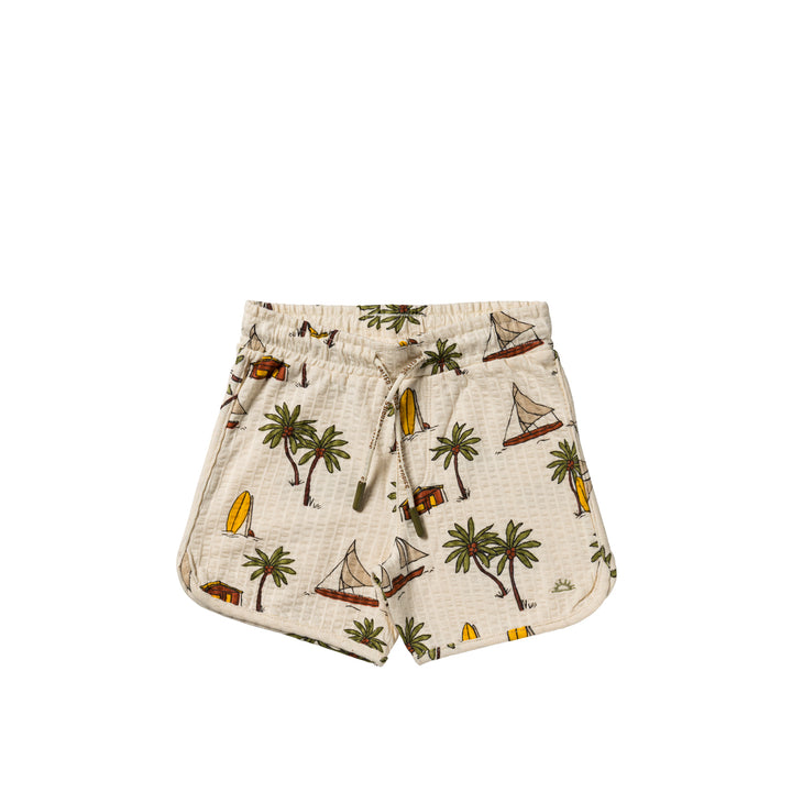 Salted Stories Sailing Seersucker Sporty Shorts Jongensshort 1