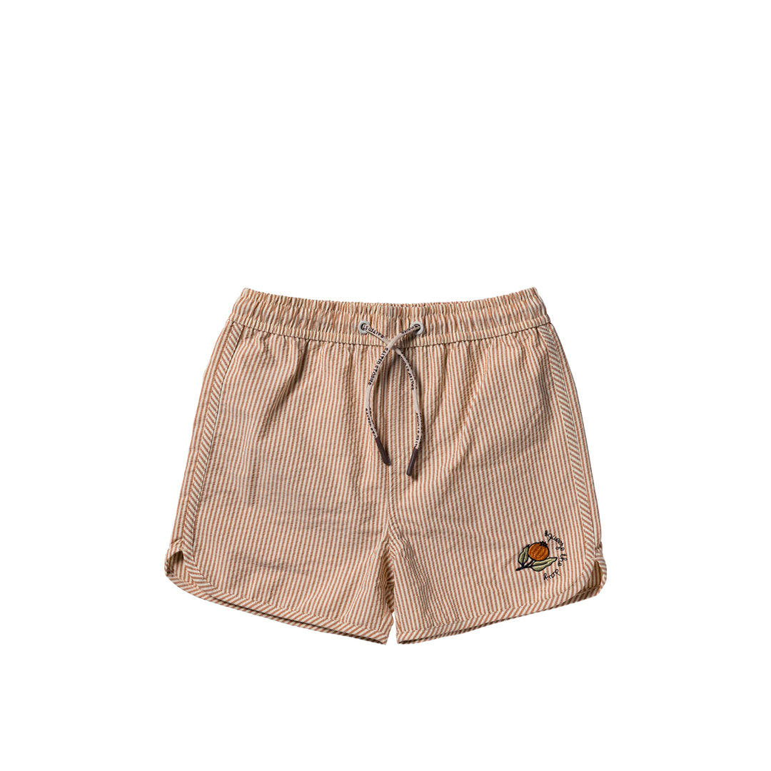 Salted Stories Seersucker Swim Shorts - Jongens Zwembroek 1