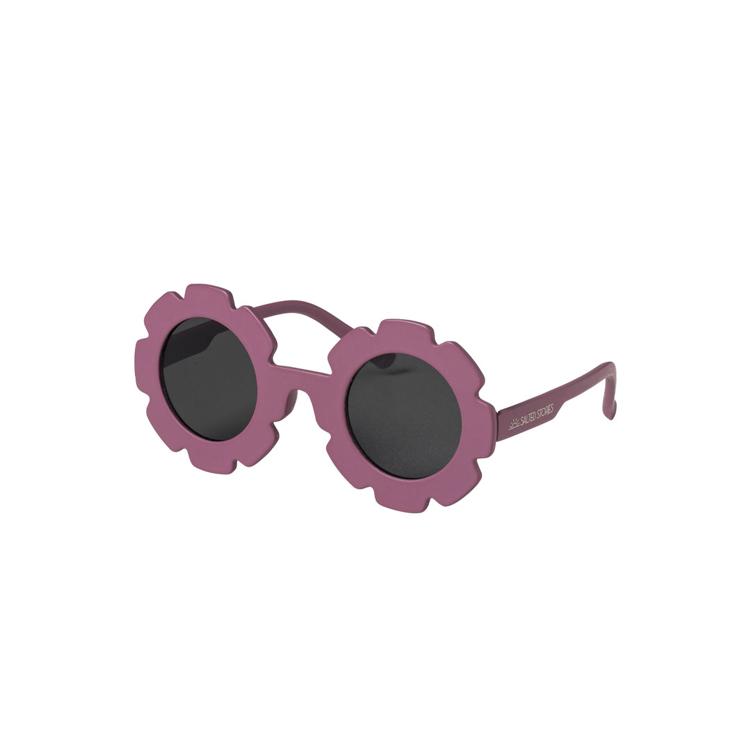 Salted Stories Solid Flower Sunglasses - Zonnebril - Paars 1