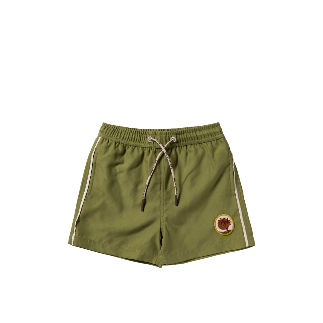Salted Stories Solid Swim Shorts Iguana - Jongens Zwembroek 1