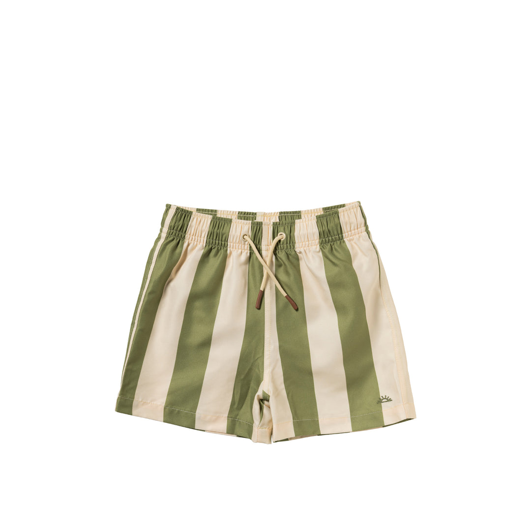 Salted Stories Wide Stripe Swim Shorts - Jongens Zwembroek 1