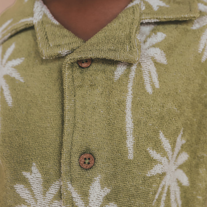 Salted Stories Beach Palms Loose Shirt - Jongens Shirt 5