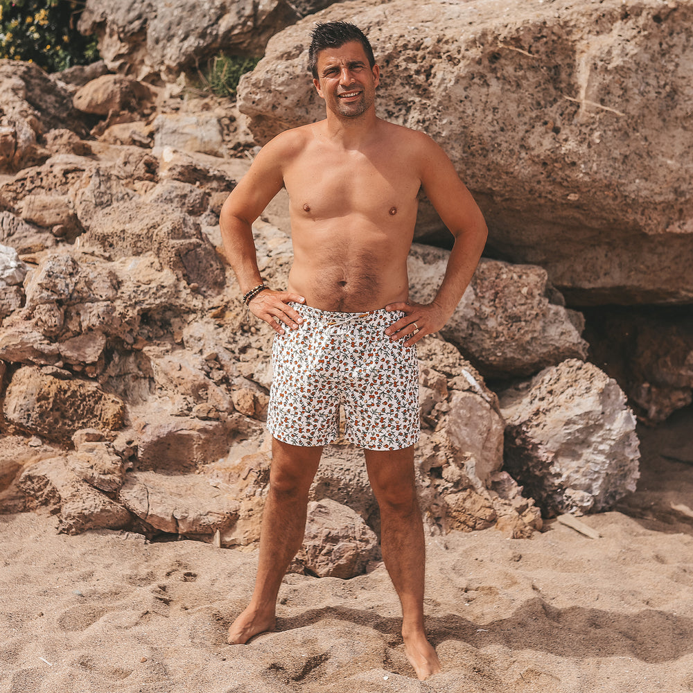 Salted Stories Pommegranate Swim Short Men - Zwembroek 2