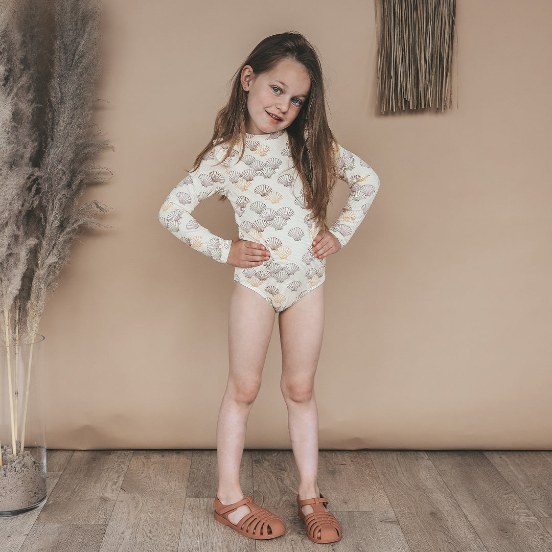 Salted Stories Shells Bodysuit - Meisjes UV-pak - Multicolor 2