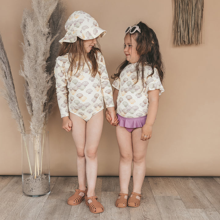 Salted Stories Shells Bodysuit - Meisjes UV-pak - Multicolor 6