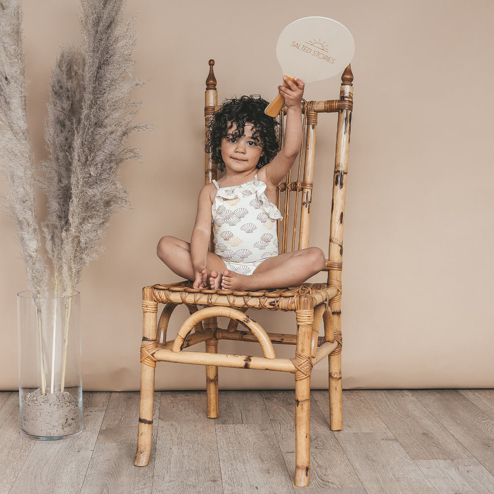 Salted Stories Shells Swimsuit - Meisjes Badbak - Multicolor 2