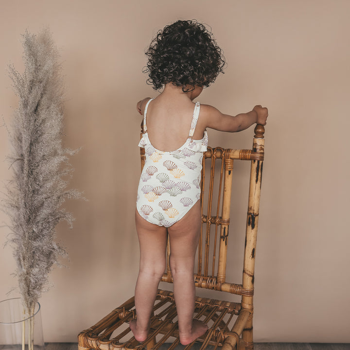 Salted Stories Shells Swimsuit - Meisjes Badbak - Multicolor 4