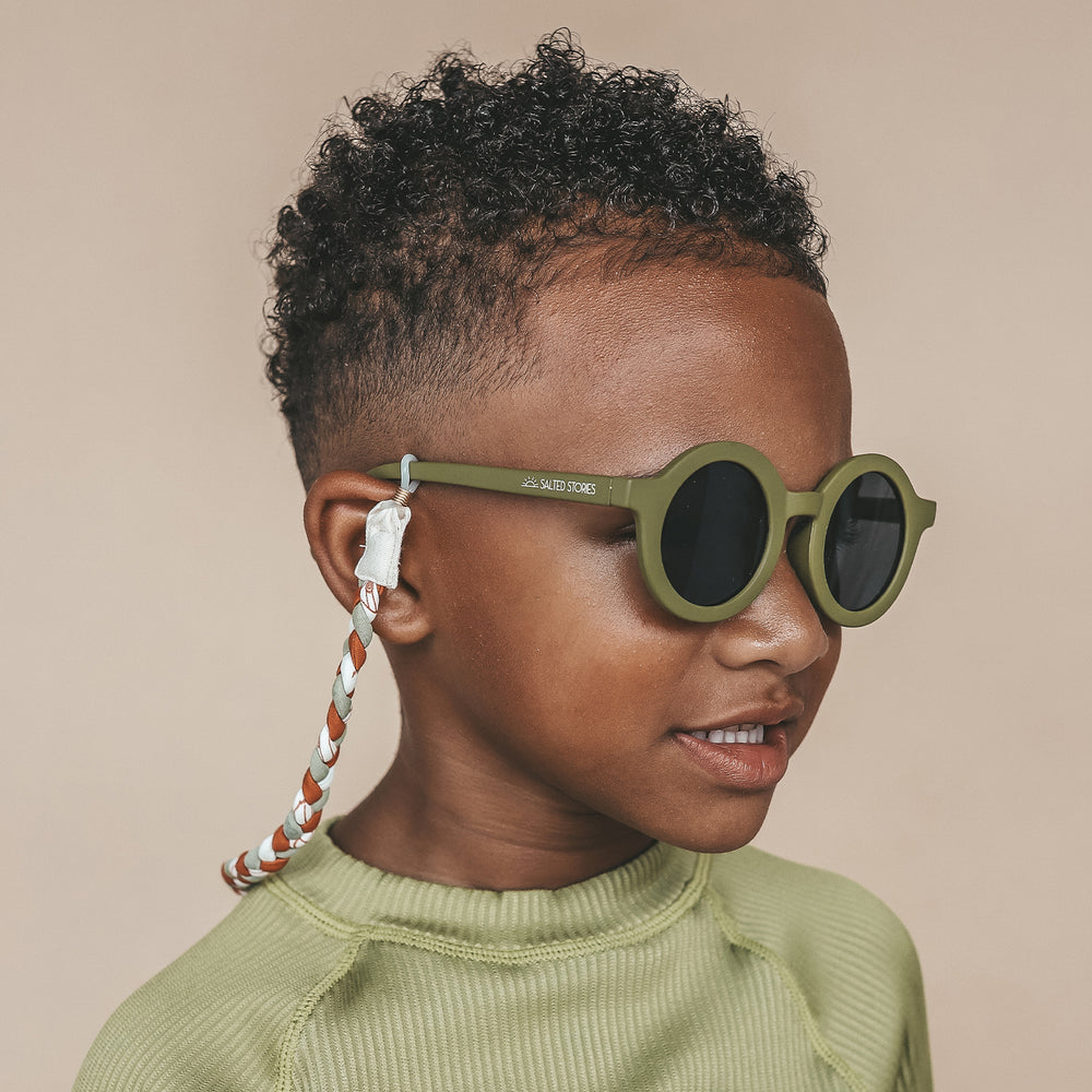 Salted Stories Solid Sunglasses Iguana - Zonnebril - Groen 2