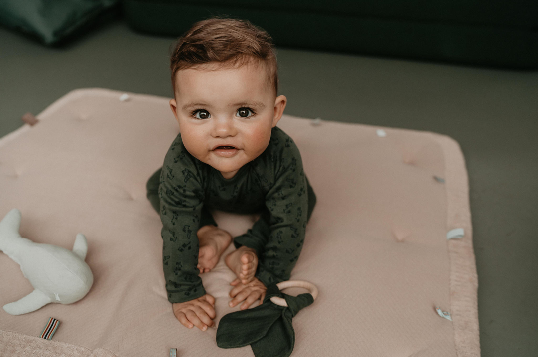 Snoozebaby Houten Bijtring Dark Green - Bijtring - Groen 2