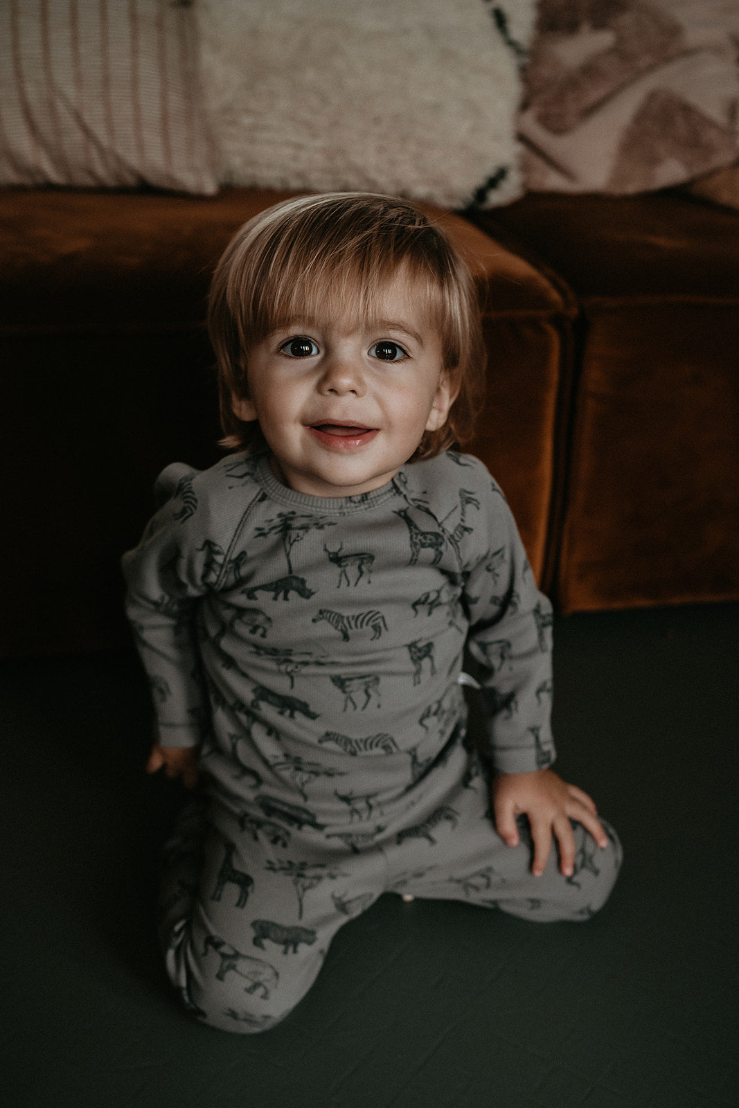 Snoozebaby Pyjama Storm Grey - Baby Pyjama - Grijs 2