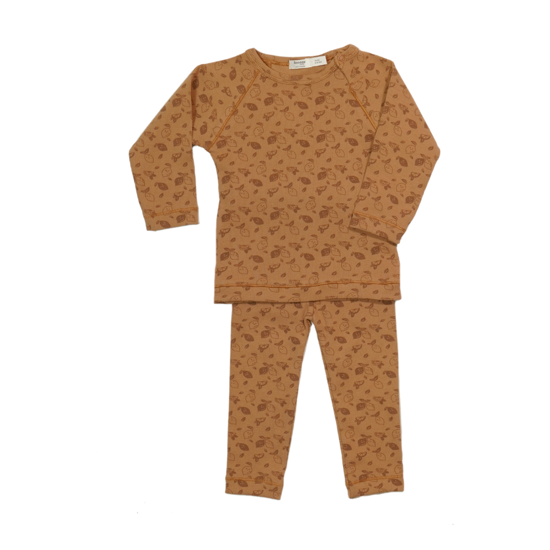 Snoozebaby Pyjama Toffee - Baby Pyjama - Bruin 1