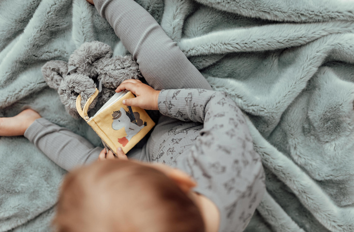 Snoozebaby Buggy Booklet Tellen - Knisperboekje - Geel 4