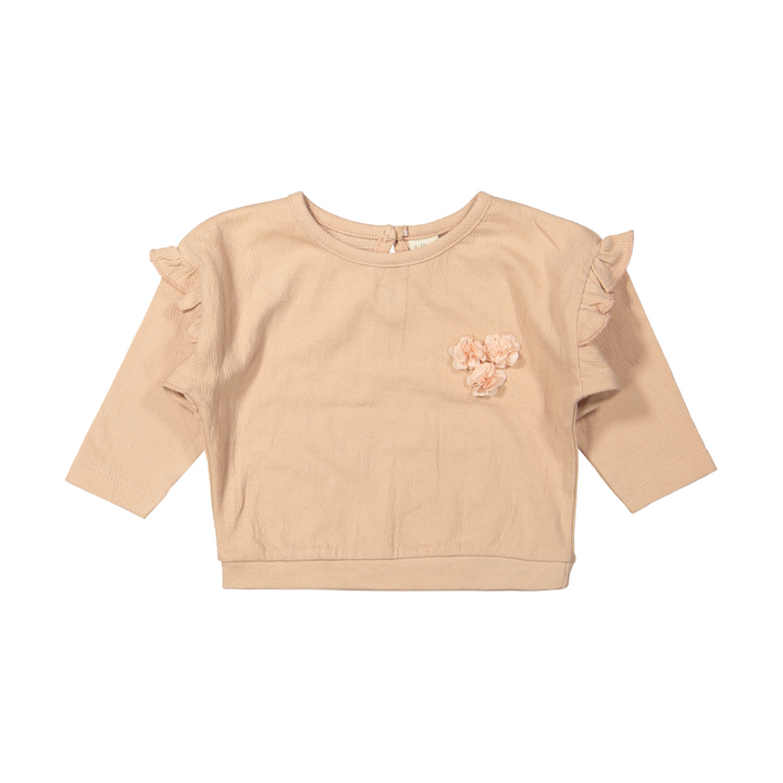 T-shirt Sweater Mette Core Pink - Meisjes Trui - Lichtroze 1