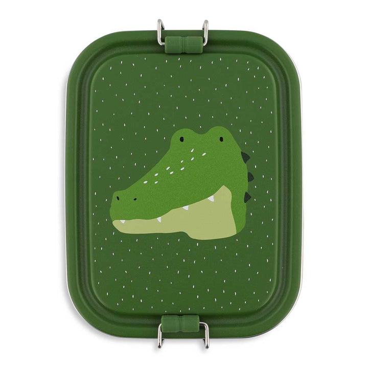 Trixie Brooddoos Klein - Mr. Alligator Roestvrij Staal Groen 1