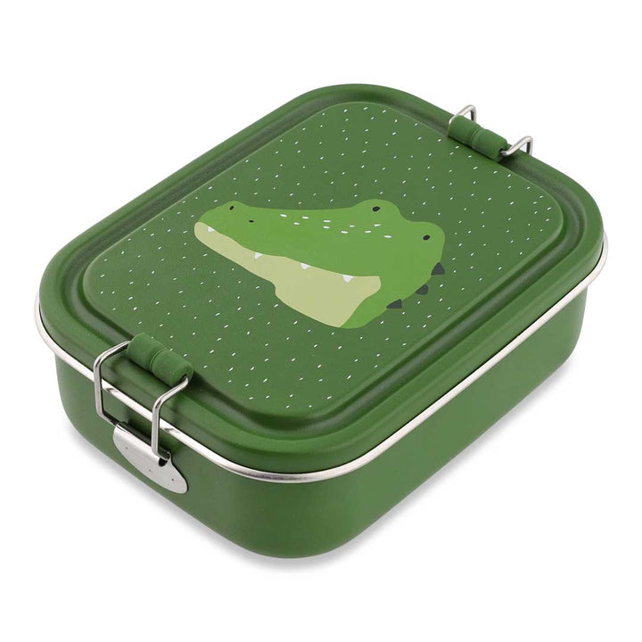 Trixie Brooddoos Klein - Mr. Alligator Roestvrij Staal Groen 3