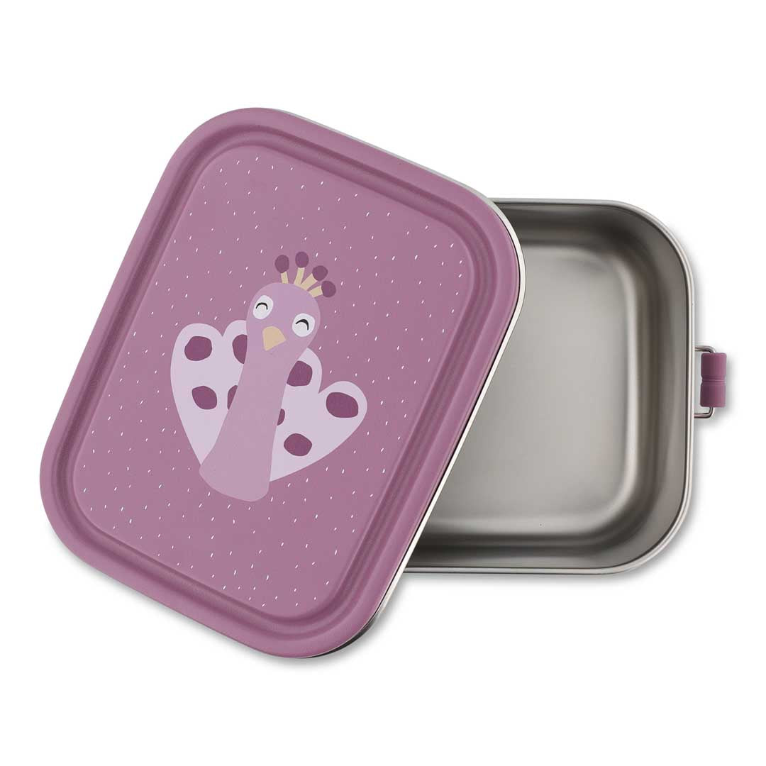 Trixie Brooddoos Klein - Mrs. Peacock Roestvrij Staal Paars 4