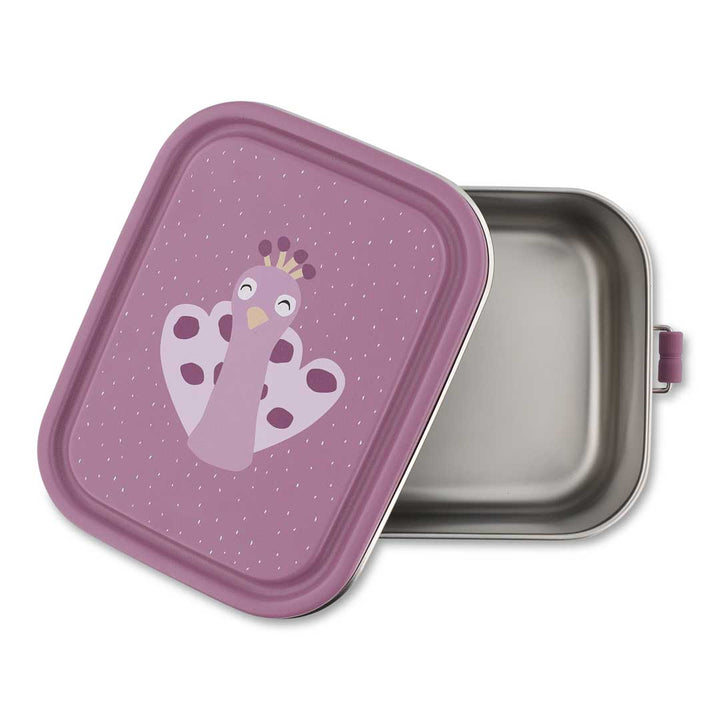 Trixie Brooddoos Klein - Mrs. Peacock Roestvrij Staal Paars 4