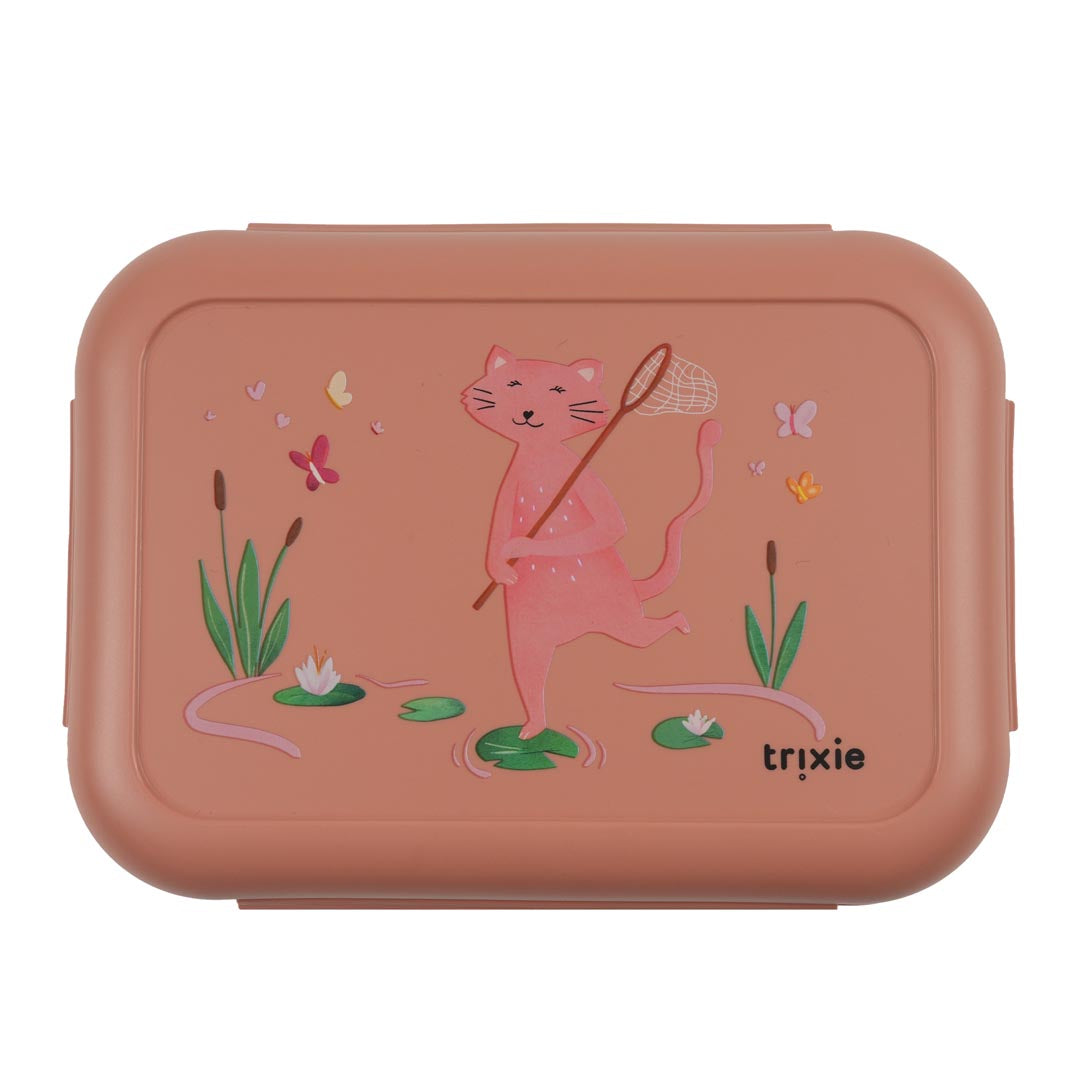 Trixie Brooddoos met Clips - Pathfinder Mrs. Cat - Roze 1
