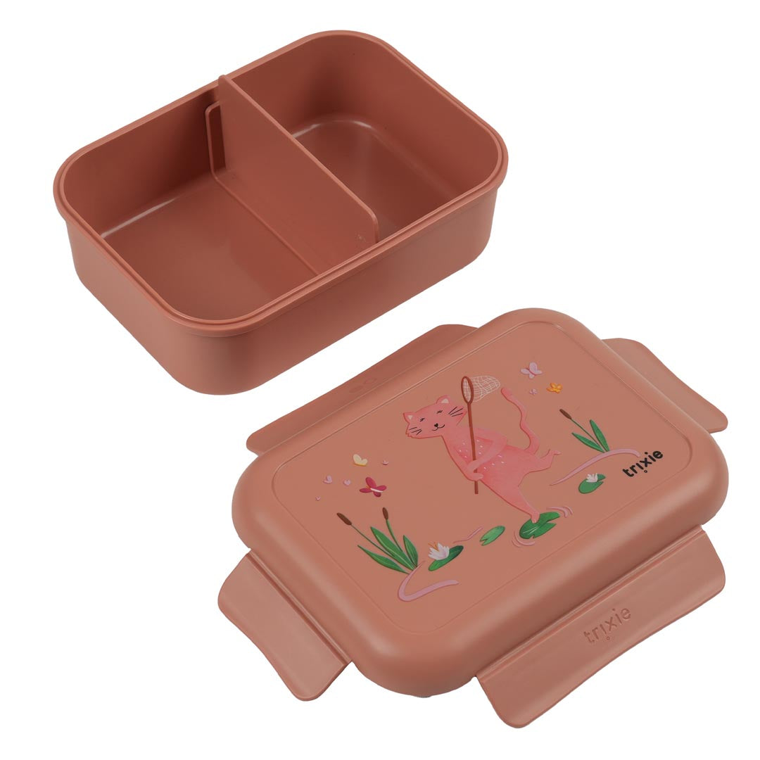 Trixie Brooddoos met Clips - Pathfinder Mrs. Cat - Roze 5