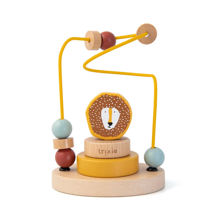Trixie Houten Kralenframe - Mr. Lion - Speelgoed - Geel 1