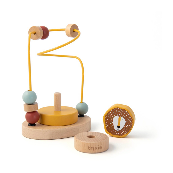 Trixie Houten Kralenframe - Mr. Lion - Speelgoed - Geel 2