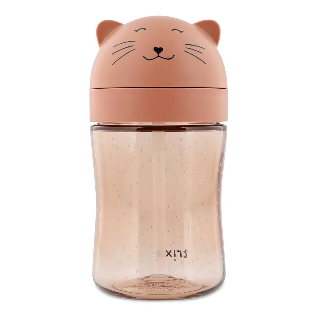 Trixie Rietjesbeker - Mrs. Cat - Geel - Roze 1