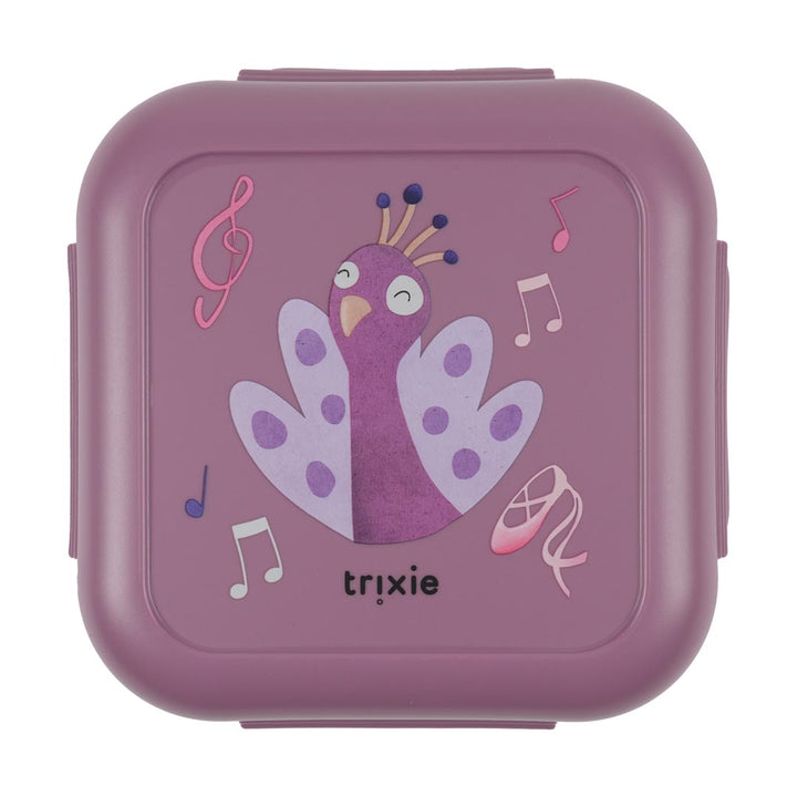 Trixie Snack Box met Clips - Ballerina Mrs. Peacock 1