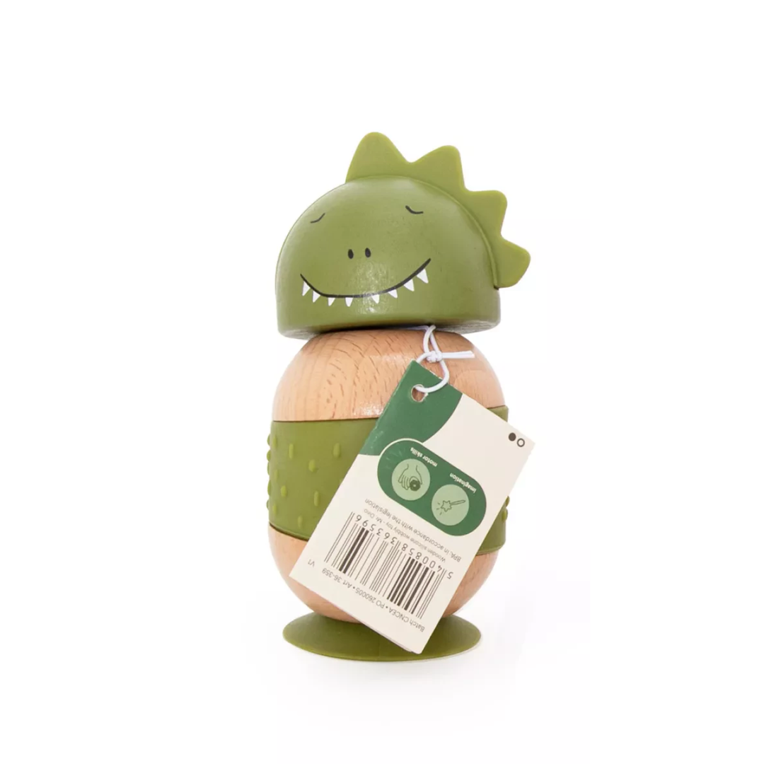 Trixie Wiebelspeeltje van Hout & Siliconen - Mr. Dino  1