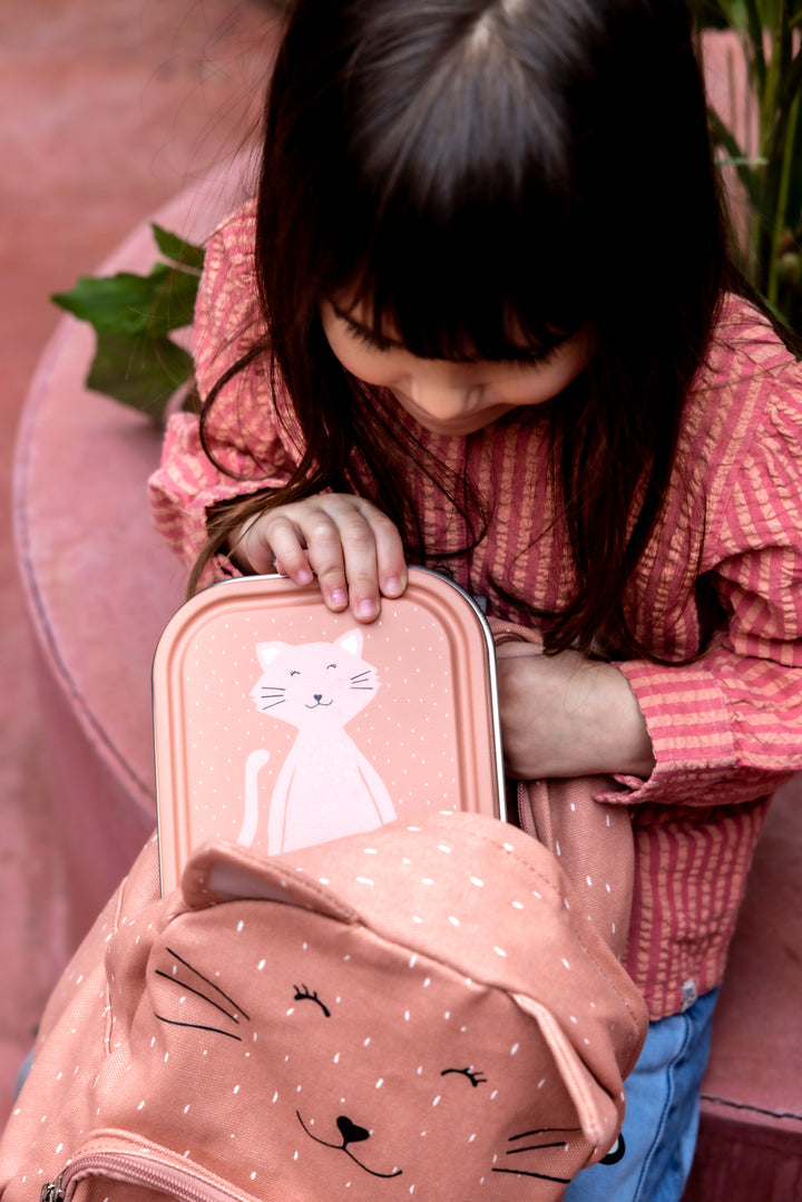 Trixie Brooddoos Groot - Mrs. Cat - Roestvrij Staal - Roze 4