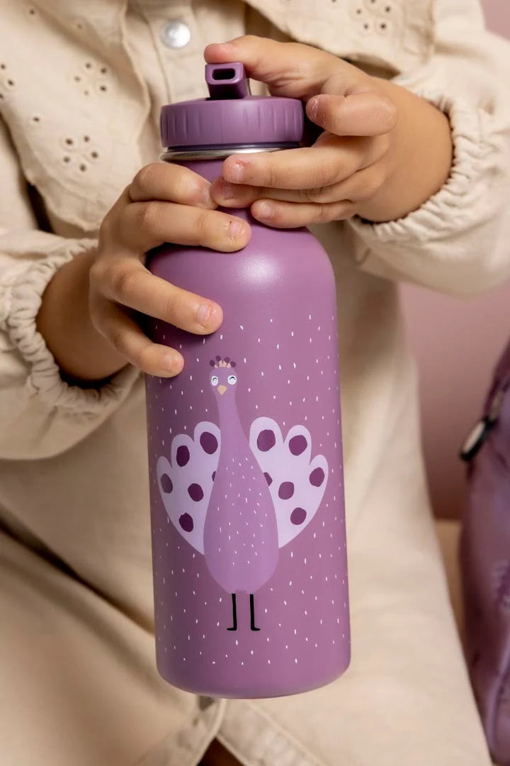 Trixie Drinkfles 500ml - Mrs. Peacock - Roestvrij Staal 11