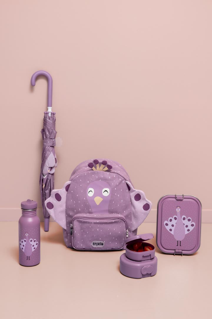 Trixie Paraplu - Mrs. Peacock - Unisex - Paars 4