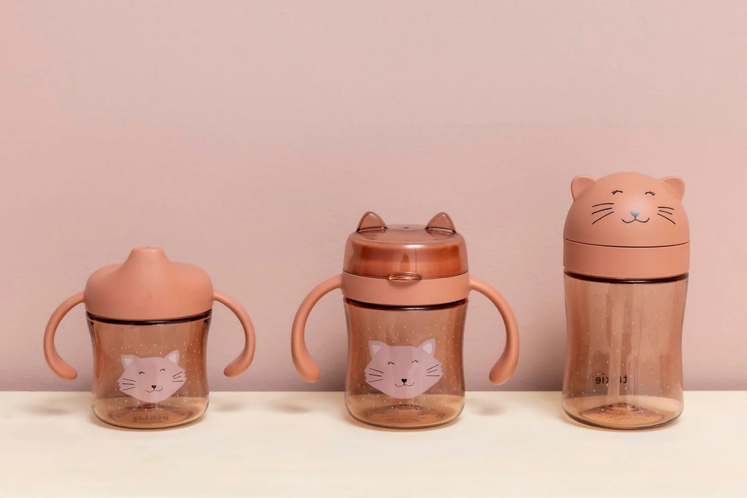Trixie Rietjesbeker - Mrs. Cat - Geel - Roze 8