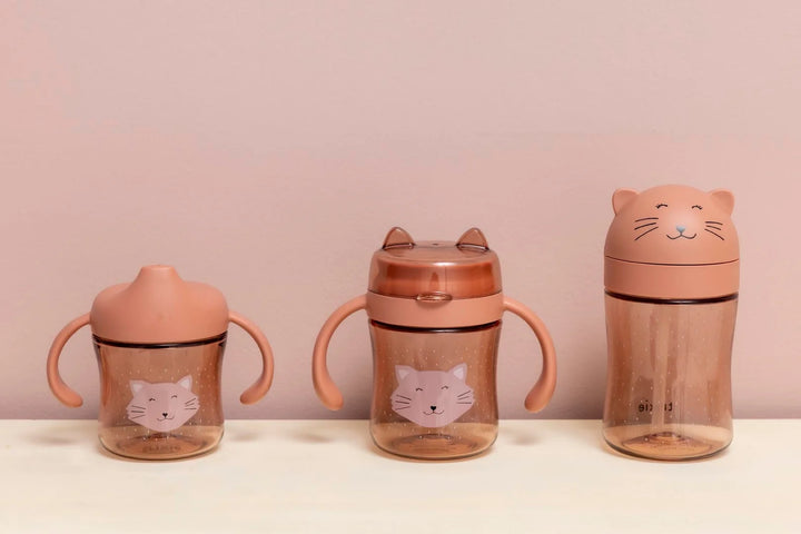 Trixie Rietjesbeker - Mrs. Cat - Geel - Roze 8