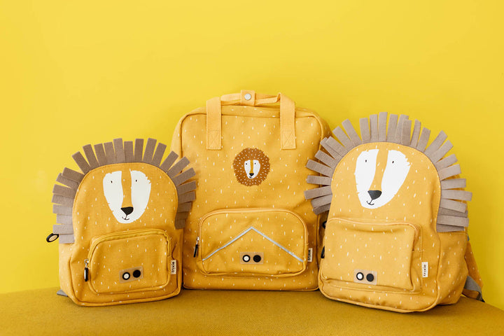 Trixie Rugzak Groot - Mr. Lion - Schooltas - Geel 2