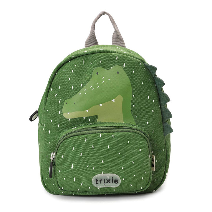 Trixie Rugzak Klein - Mr. Alligator - Schooltas - Groen 1