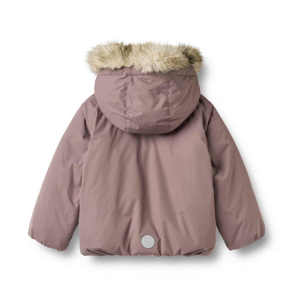 Wheat Puffer Jacket Blaest Plum - Meisjes Winterjas - Roze 2