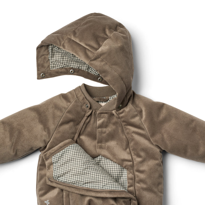 Wheat Puffer Jacket Morgen Dry Wood - Kinder Winterjas 3