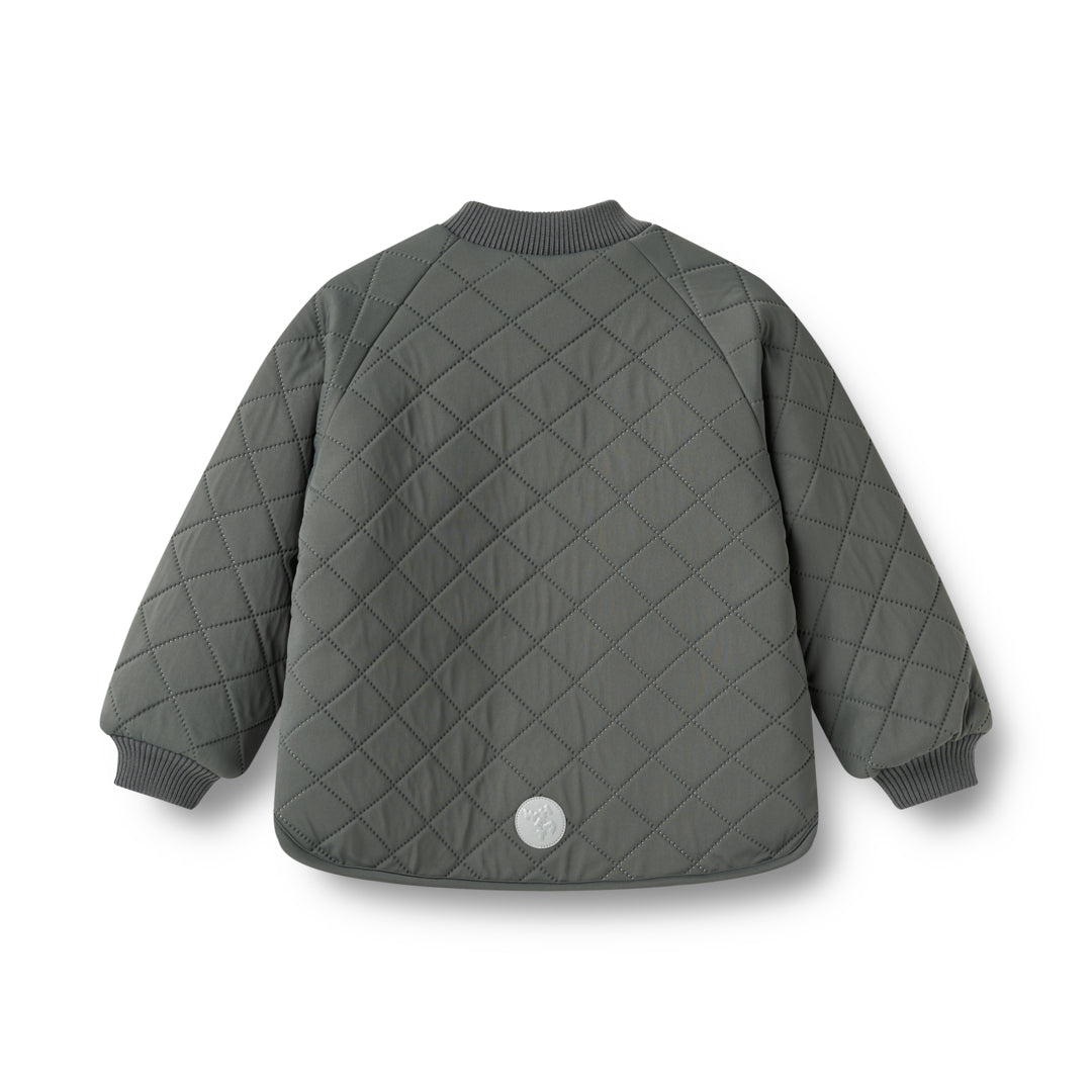 Wheat Reversible Thermo Jacket Lake Dark Shadow - Kinderjas 4