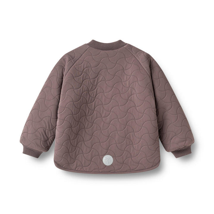 Wheat Reversible Thermo Jacket Lake Plum - Kinderjas 4
