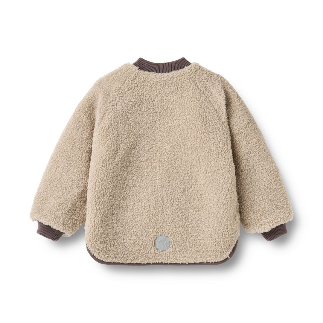 Wheat Reversible Thermo Jacket Lake Plum - Kinderjas 5