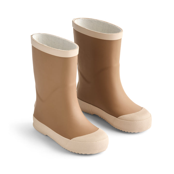 Wheat Rubber Muddy Boot Hazel - Kinder Regenlaars - Bruin 1