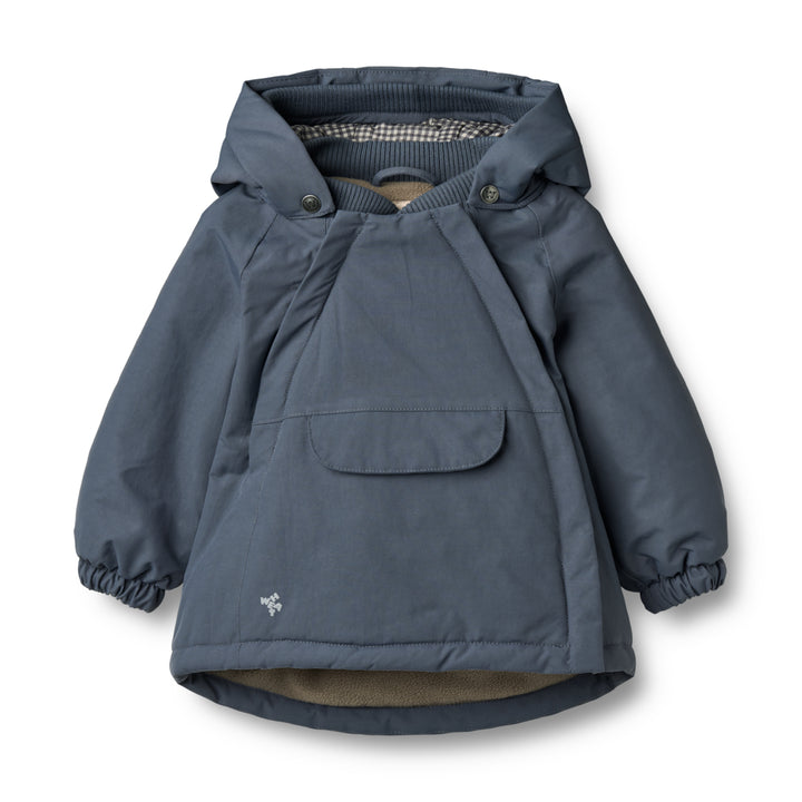 Wheat Tech Jacket Sascha Greyblue - Jongens Winterjas 1